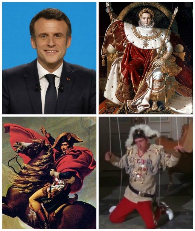 High Quality Emmanuel Macron Blank Meme Template
