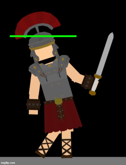 roman ragdoll with a healthbar | made w/ Imgflip meme maker