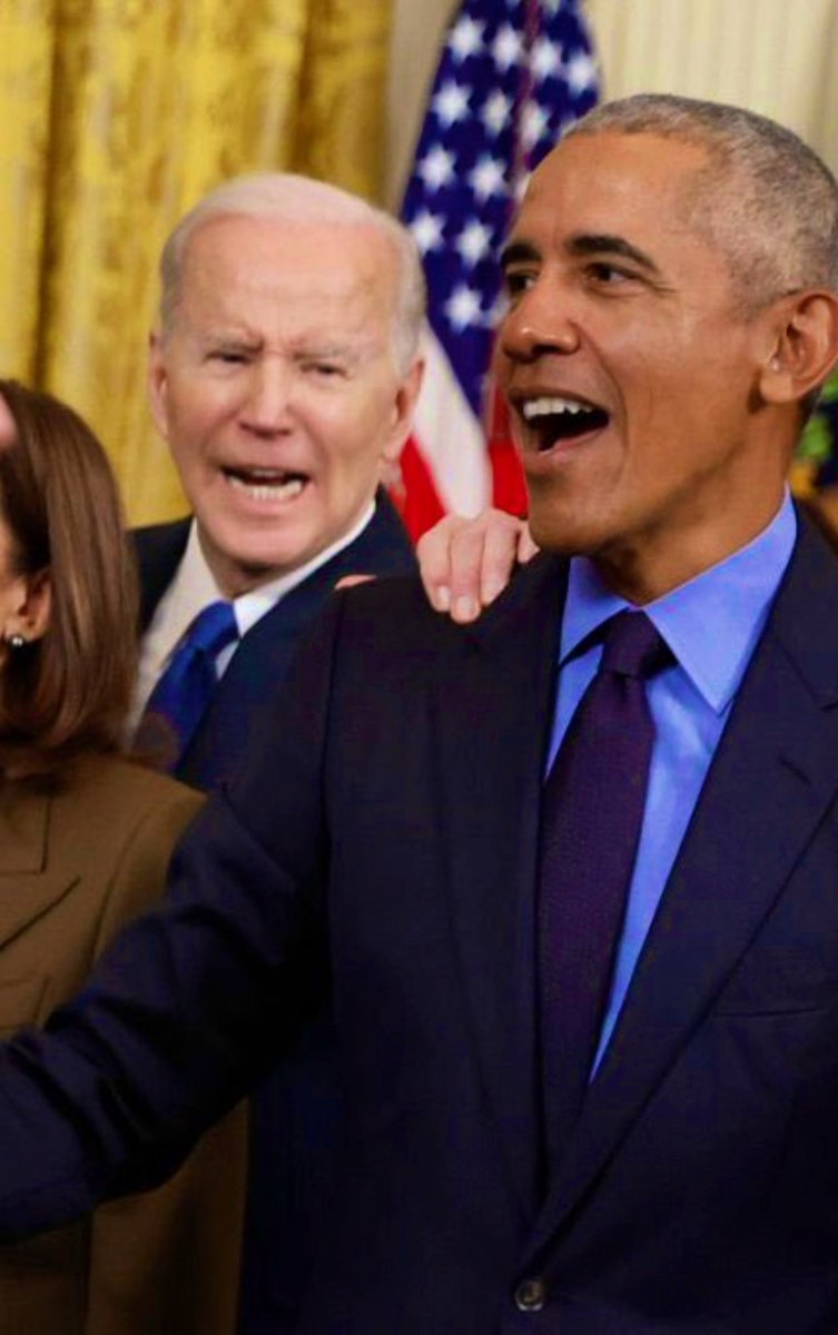 High Quality Biden trying to get obamas attention Blank Meme Template