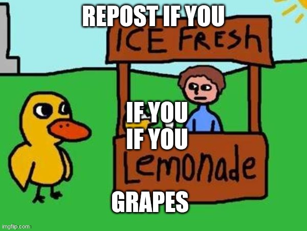 g r a p e s | made w/ Imgflip meme maker