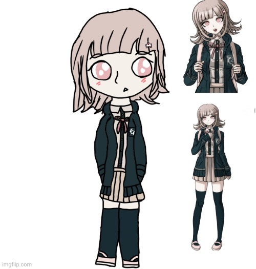 WIP of Chiaki :] | image tagged in drawing,wip,chiaki,danganronpa | made w/ Imgflip meme maker