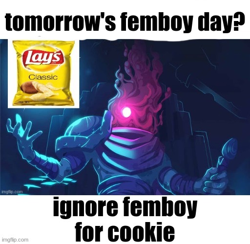 tomorrow's femboy day? | image tagged in tag | made w/ Imgflip meme maker