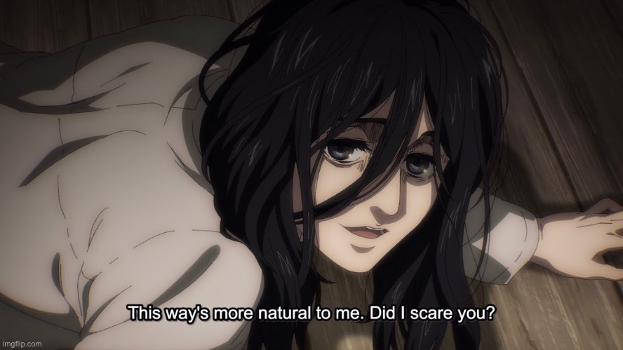 Forget hange, Pieck is better | made w/ Imgflip meme maker