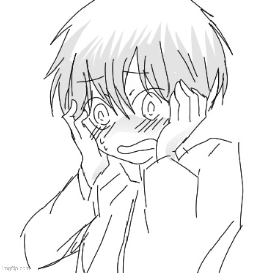 Practicing blushes ( you’ll see like 4 or 5 more or  something idk) | made w/ Imgflip meme maker