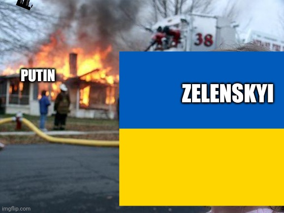 An other war meme | PUTIN; ZELENSKYI | image tagged in memes,ukraine | made w/ Imgflip meme maker