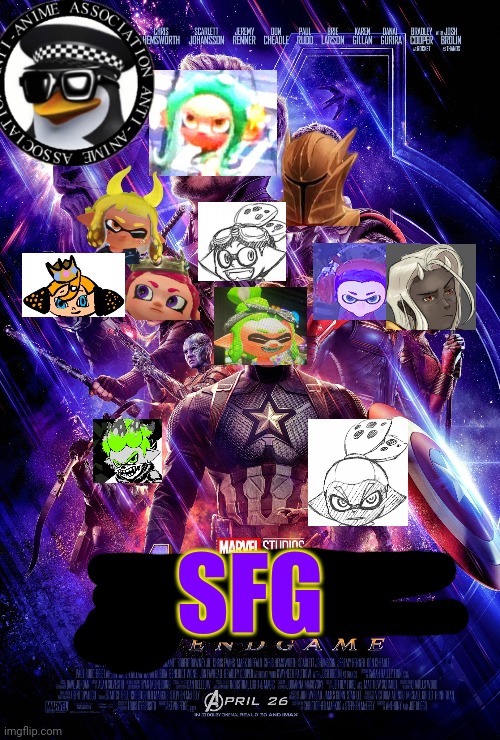 SFG endgame (i made this since I would struggle to draw it, sorry) | SFG | image tagged in sfg endgame | made w/ Imgflip meme maker