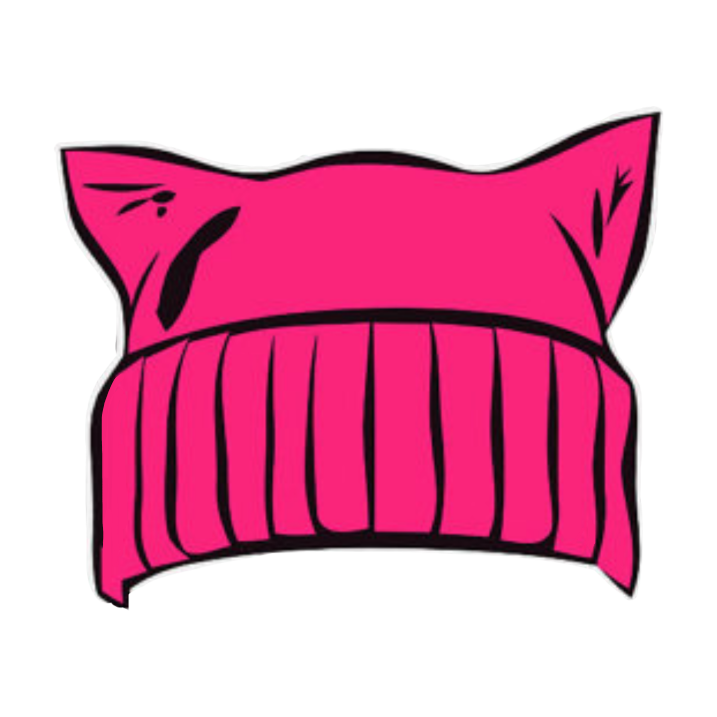 Pink Pussy Hat Blank Template Imgflip