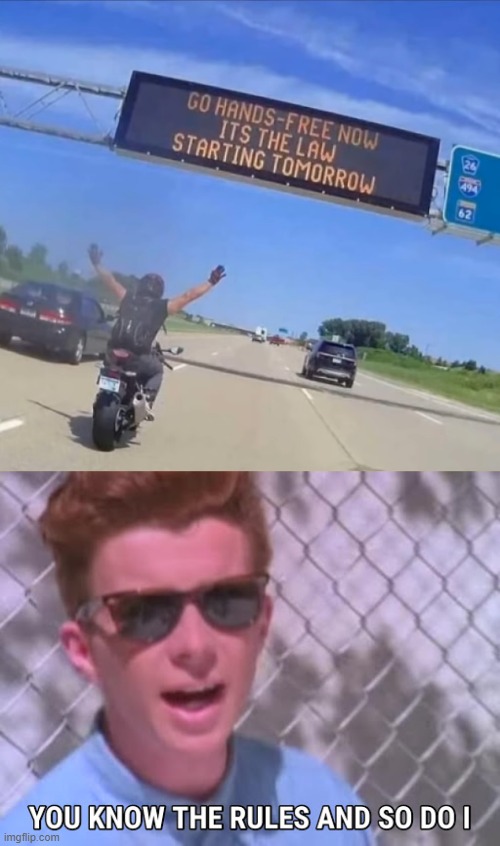 image tagged in rick astley you know the rules | made w/ Imgflip meme maker