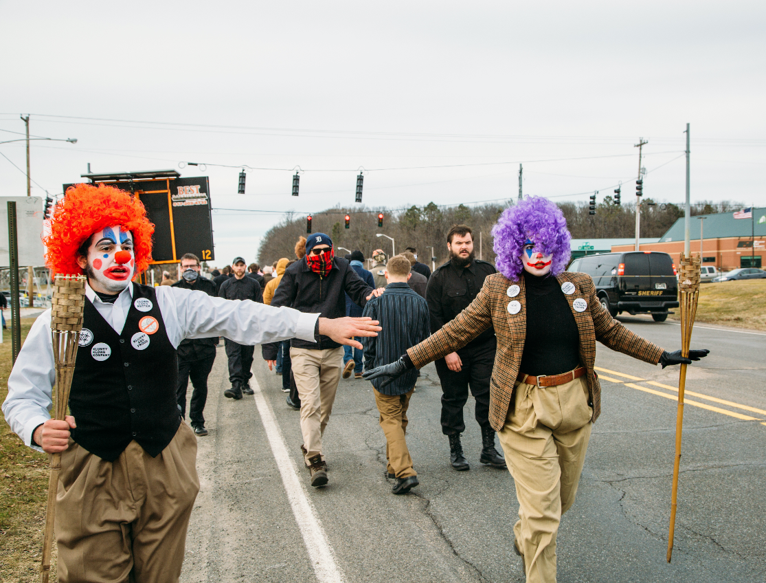 Alt Right Clowns Blank Meme Template