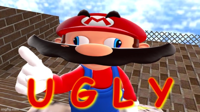 U G L Y | image tagged in u g l y | made w/ Imgflip meme maker
