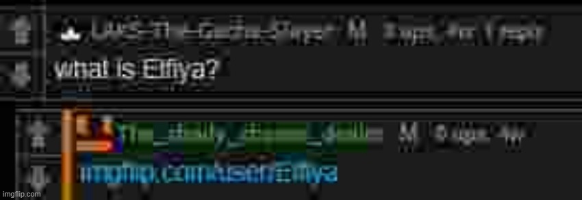 what is elfiya | made w/ Imgflip meme maker
