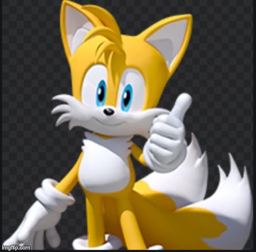 Tails Thumbs Up | image tagged in tails thumbs up | made w/ Imgflip meme maker