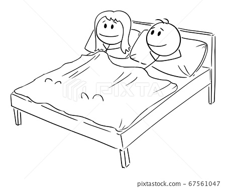 High Quality Happy in Bed Blank Meme Template