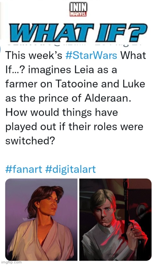 ININ | image tagged in star wars | made w/ Imgflip meme maker