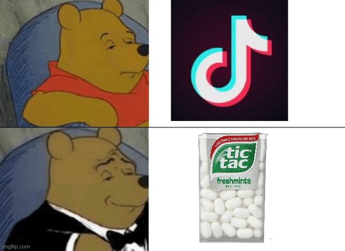 Tuxedo Winnie The Pooh | image tagged in memes,tuxedo winnie the pooh,tiktok | made w/ Imgflip meme maker
