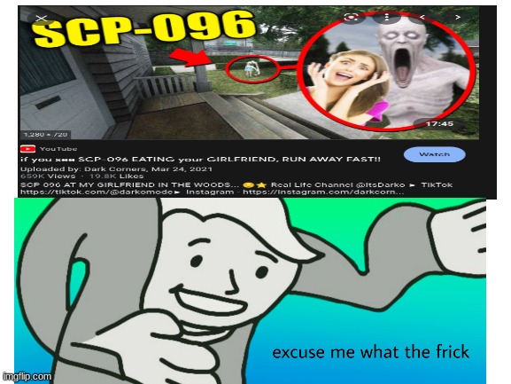 Scp 096 comix demonstration : r/SCPMemes