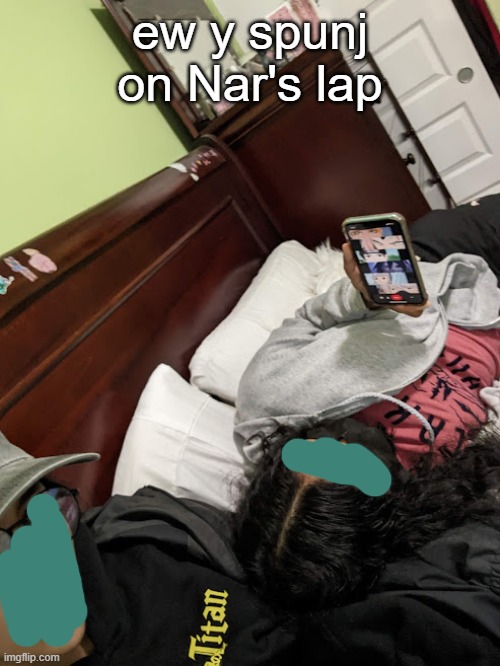 mf was watching Itachi do the WAP smh | ew y spunj on Nar's lap | made w/ Imgflip meme maker