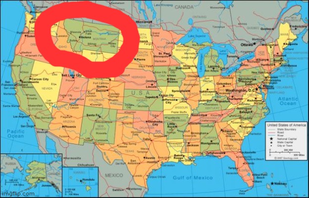 map of United States | image tagged in map of united states | made w/ Imgflip meme maker