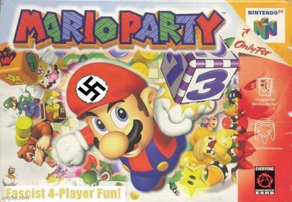 Invade Moscow with your friends! | image tagged in mario nazi party | made w/ Imgflip meme maker