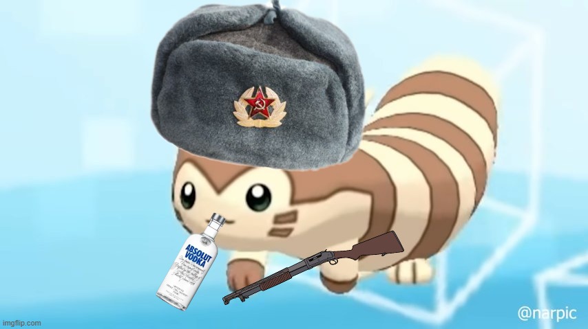 Furret attacc | image tagged in furret walcc | made w/ Imgflip meme maker