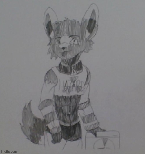 Me as a Femboy (Late Femboy Day) | image tagged in femboy,furry,art,blep | made w/ Imgflip meme maker