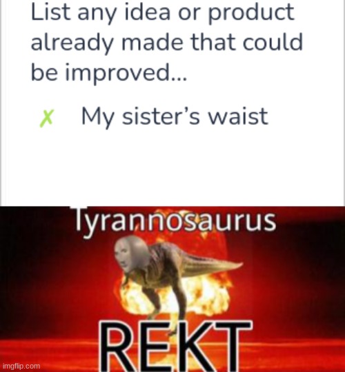 Thick boi | image tagged in white background,tyrannosaurus rekt | made w/ Imgflip meme maker