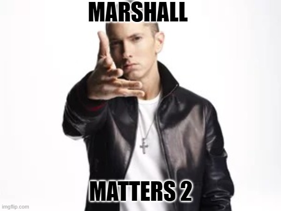 Marshall Matters | MARSHALL; MATTERS 2 | image tagged in marshall matters | made w/ Imgflip meme maker