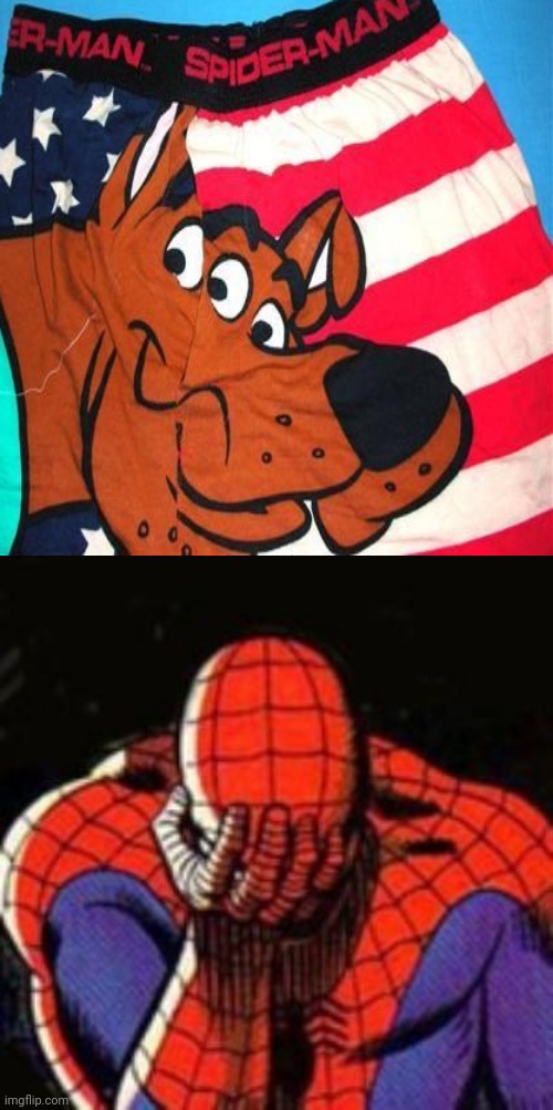 Scooby, lol | image tagged in memes,sad spiderman,spiderman,scooby doo,scooby,you had one job | made w/ Imgflip meme maker