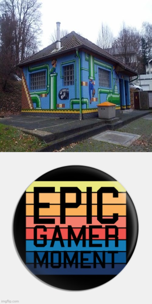 Super Mario Building | image tagged in epic gamer moment,super mario,building,gaming,memes,meme | made w/ Imgflip meme maker
