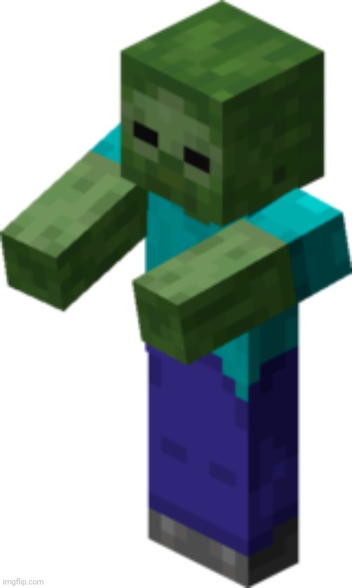 Minecraft Zombie | image tagged in minecraft zombie | made w/ Imgflip meme maker