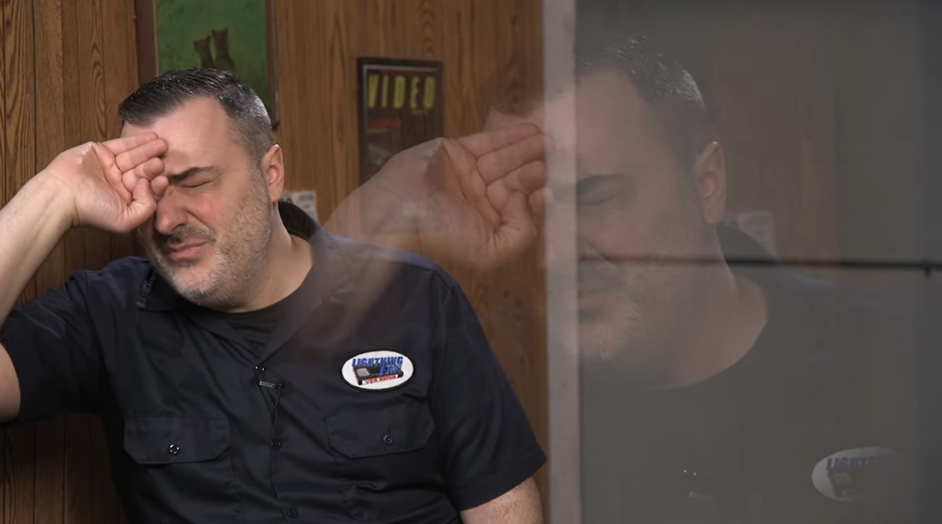 High Quality Mike Stoklasa Reaction Blank Meme Template