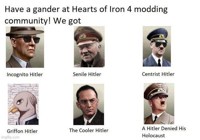 (Mod note; Hitler) | made w/ Imgflip meme maker