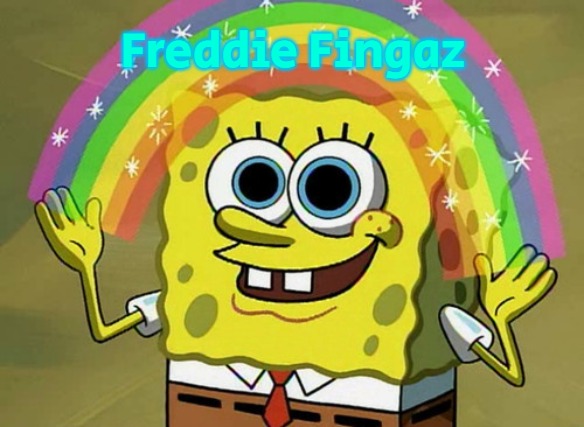 Imagination Spongebob |  Freddie Fingaz | image tagged in memes,imagination spongebob,slavic lives matter,freddie fingaz | made w/ Imgflip meme maker