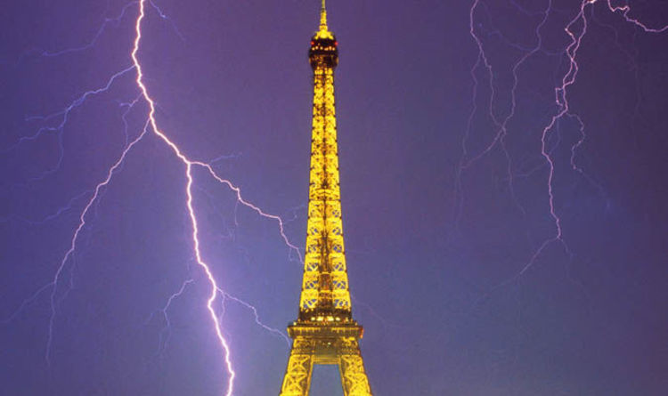 Slavic Eiffel Tower Thunder Blank Meme Template
