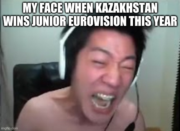 NOOOOOOOOOOOOOOOOOOOOOOOOOOOOOOOOOOOOOOOOOOOOOOOOOOOOOOOOOO (Even though Yerevan 2022 is just 8 months away) | MY FACE WHEN KAZAKHSTAN WINS JUNIOR EUROVISION THIS YEAR | image tagged in angry korean gamer rage,memes,junior,eurovision,kazakhstan,noooooooooooooooooooooooo | made w/ Imgflip meme maker