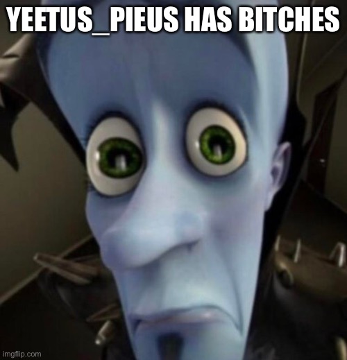 Bitches | YEETUS_PIEUS HAS BITCHES | image tagged in bitches | made w/ Imgflip meme maker