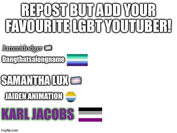 He's an ace, like me ^v^ | KARL JACOBS | image tagged in asexual,mcyt,karl jacobs,lgbtq | made w/ Imgflip meme maker