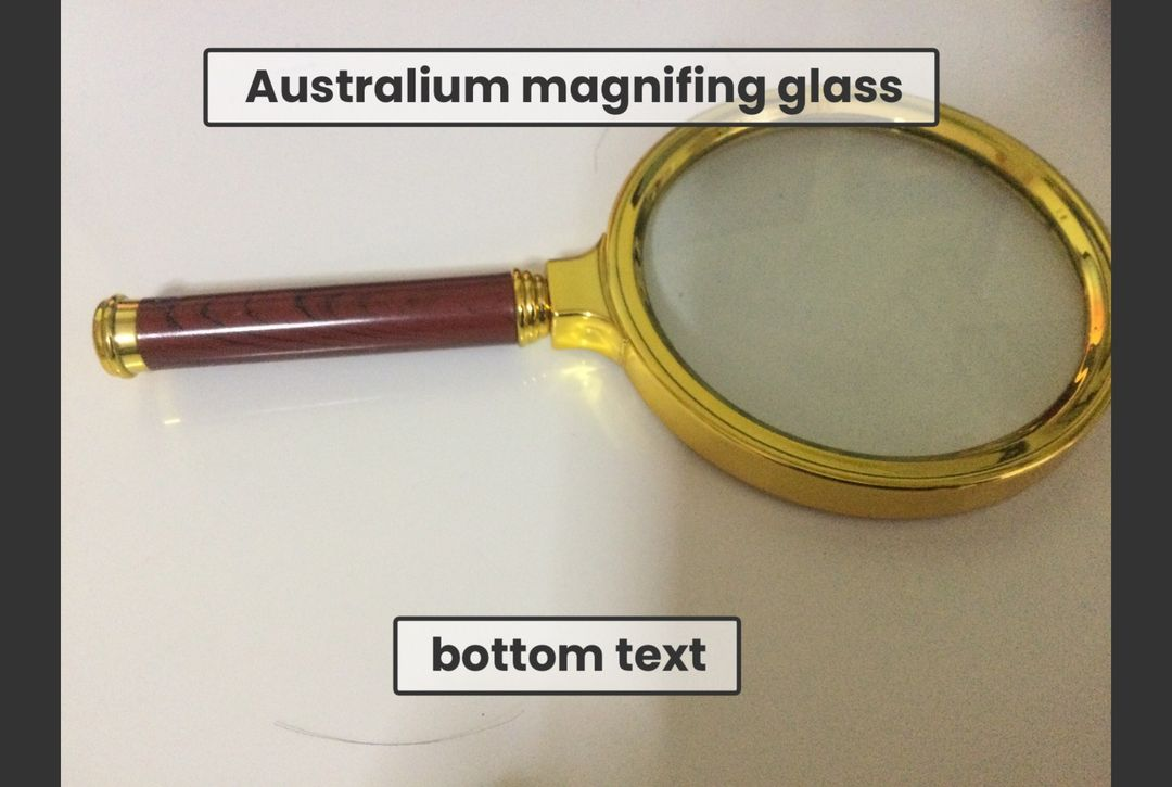 australium magnifing glass Blank Meme Template