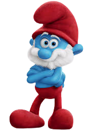 Papa smurf Blank Meme Template