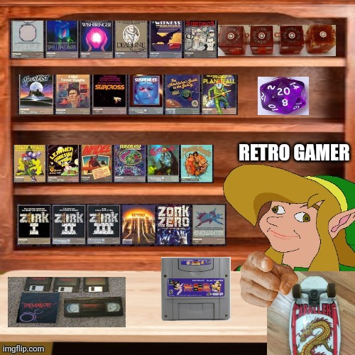 https://shop-s.top aka imgflip/m/4sale | RETRO GAMER | image tagged in derp link empty shelves shop-s top 4sale template | made w/ Imgflip meme maker