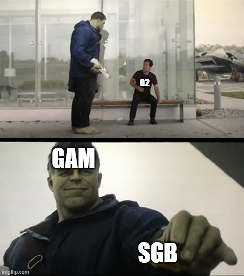 Hulk gives Antman taco | G2; GAM; SGB | image tagged in hulk gives antman taco | made w/ Imgflip meme maker