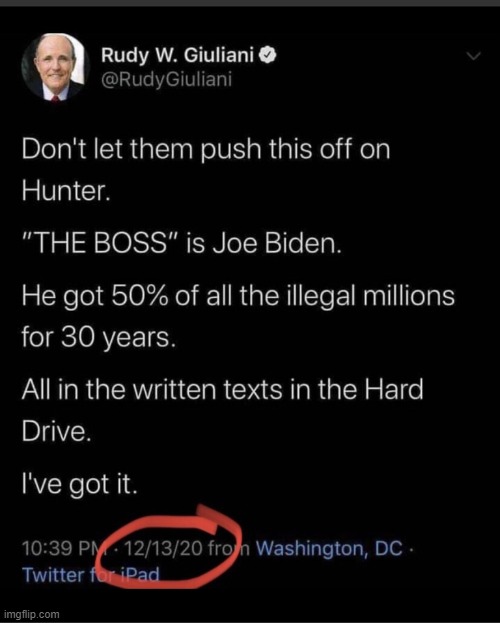 Joe Biden is "The Big Guy" | image tagged in joe biden,laptop,hunter | made w/ Imgflip meme maker