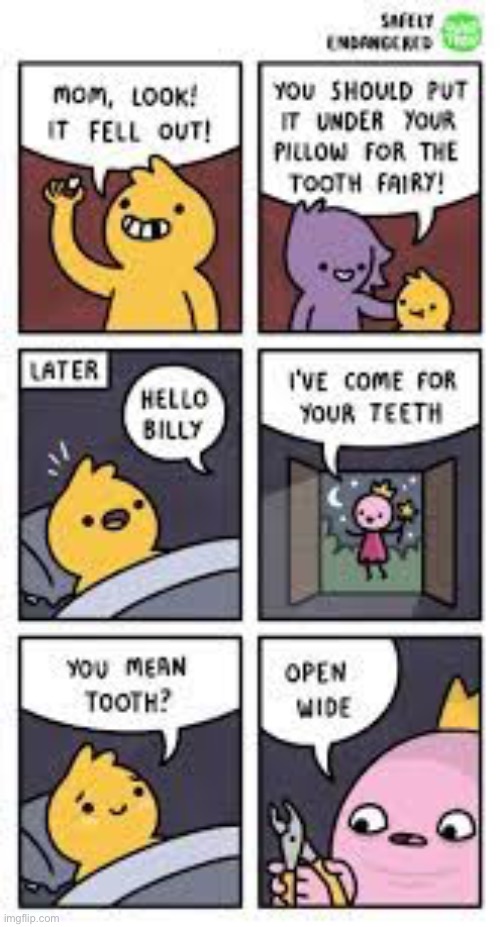 Image Title | image tagged in tooth fairy | made w/ Imgflip meme maker