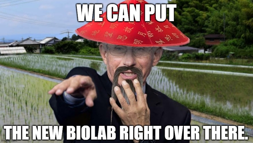 WE CAN PUT; THE NEW BIOLAB RIGHT OVER THERE. | made w/ Imgflip meme maker