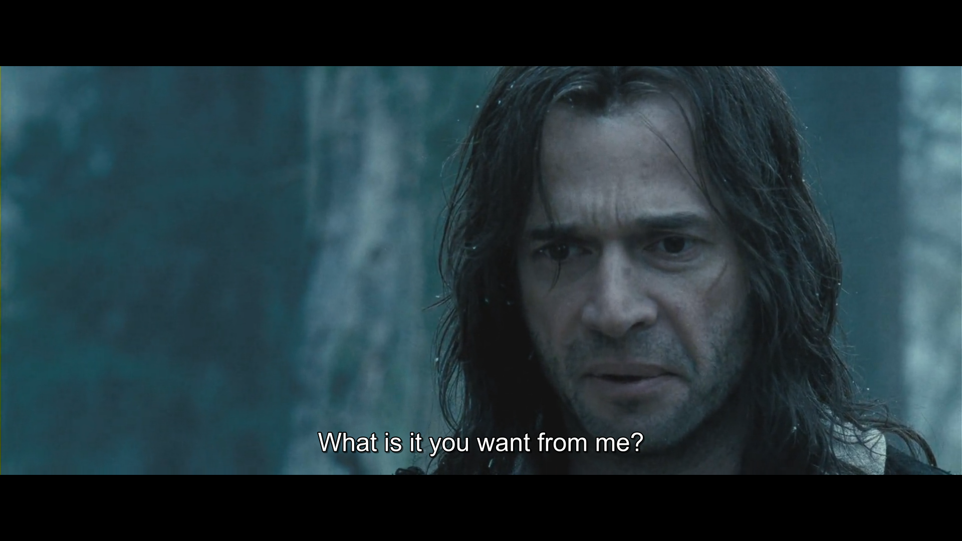 solomon kane what is it you want from me Blank Meme Template