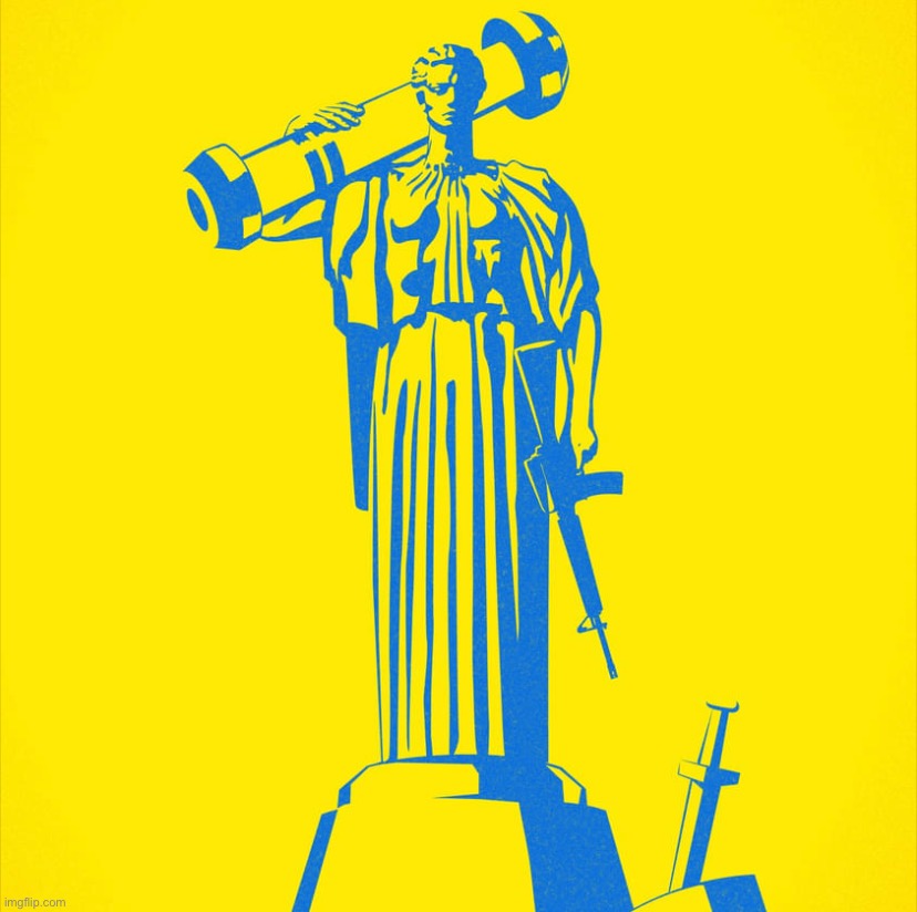 Don’t bet against freedom. | image tagged in lady liberty with nlaw,ukraine,ukrainian lives matter,ukrainian,liberty,freedom | made w/ Imgflip meme maker