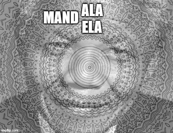 mandela mandala | ALA; MAND; ELA | image tagged in mandela mandala | made w/ Imgflip meme maker