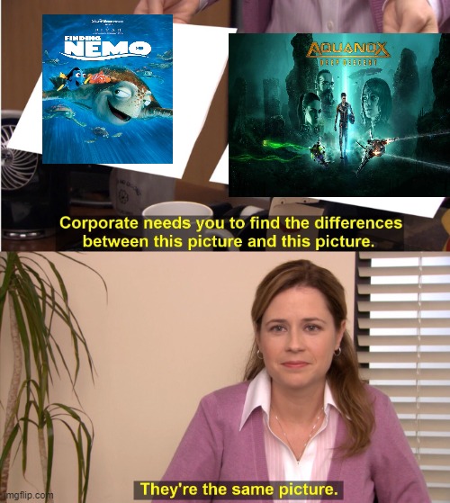 Finding Nemo | image tagged in memes,they're the same picture,nemo,gaming | made w/ Imgflip meme maker