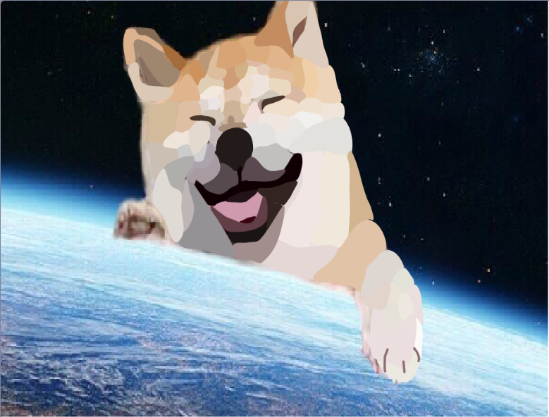 High Quality doge on earth Blank Meme Template