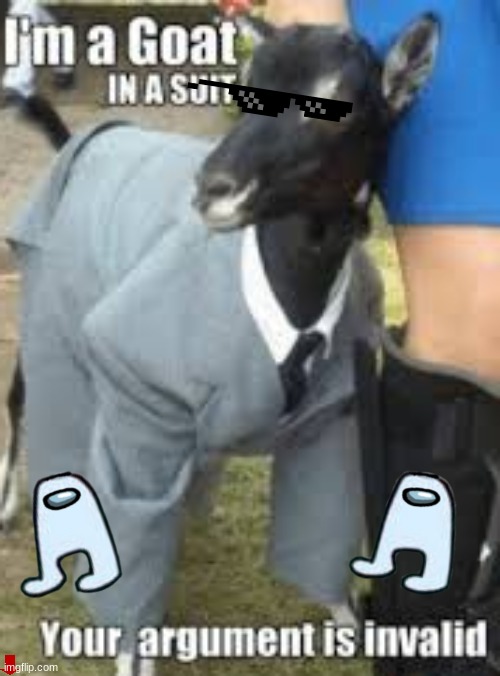 goat in a suit | image tagged in funny memes,goat | made w/ Imgflip meme maker